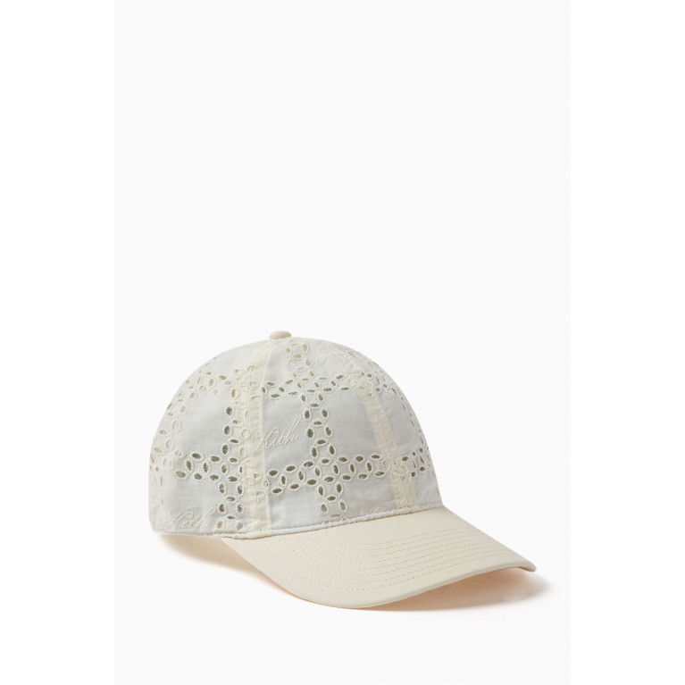 Kith - Broderie Logo Cap in Cotton