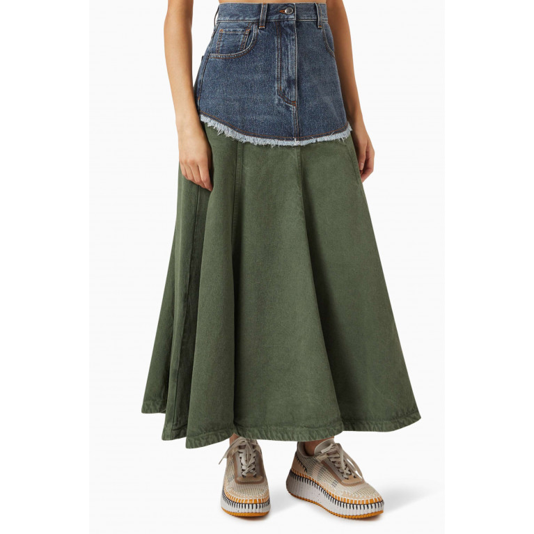 Chloé - Maxi Skirt in Denim