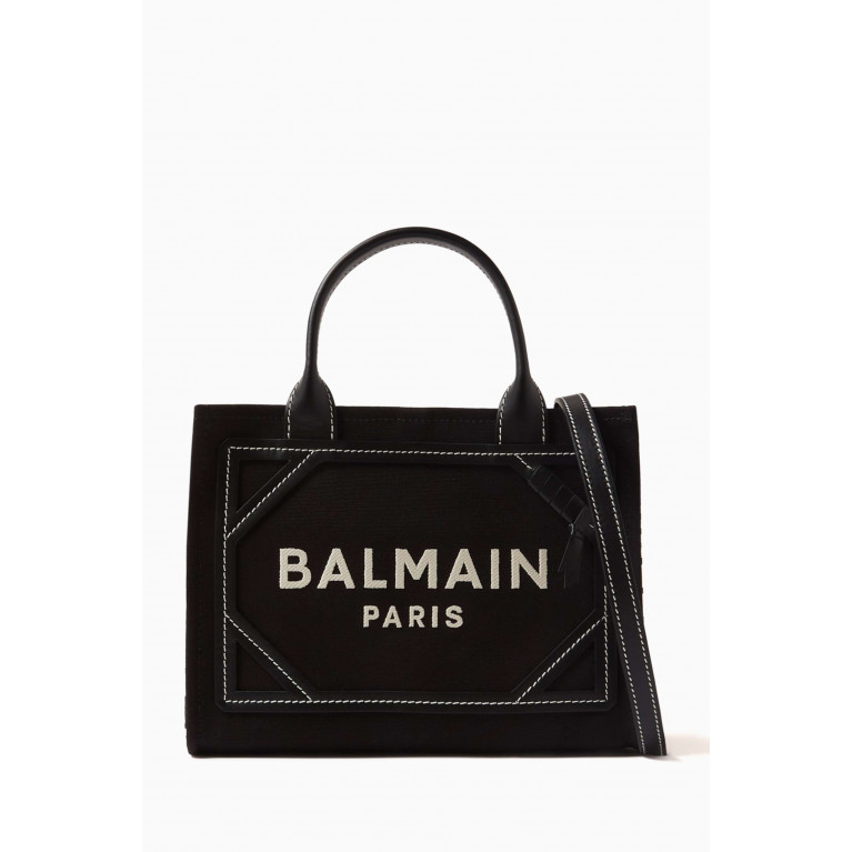 Balmain - Small B-Army 42 Shopper Tote Bag in Canvas