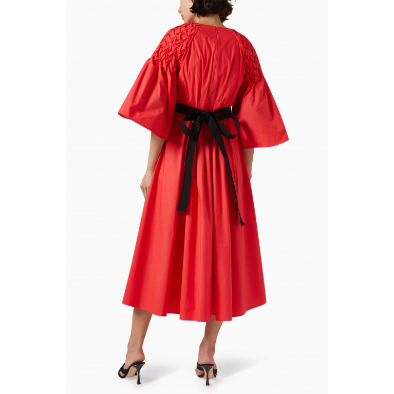 Roksanda - Electra Midi Dress in Cotton