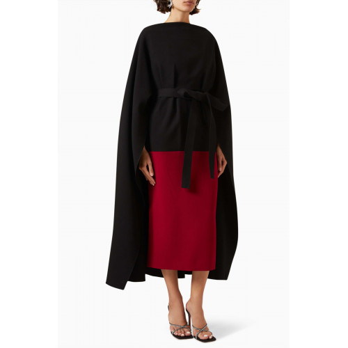 Roksanda - Rohe Colour-block Midi Dress in Crepe