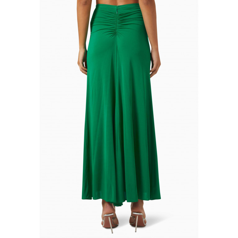 Paco Rabanne - Draped Maxi Skirt in Jersey