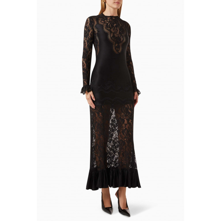 Paco Rabanne - Maxi Dress in Floral Lace