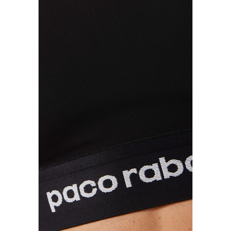Paco Rabanne - Logo-band Crop Top