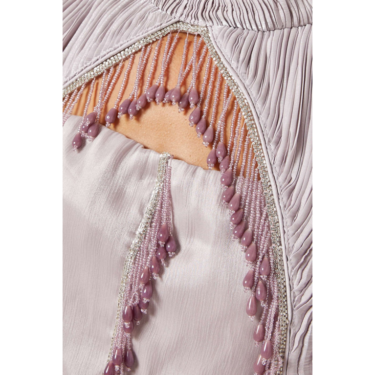 Euphoria - Embellished Cape & Dress Set