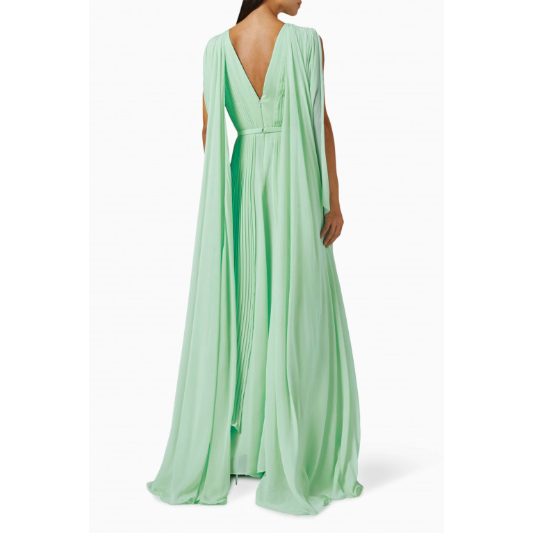 Euphoria - Cape-sleeve Dress