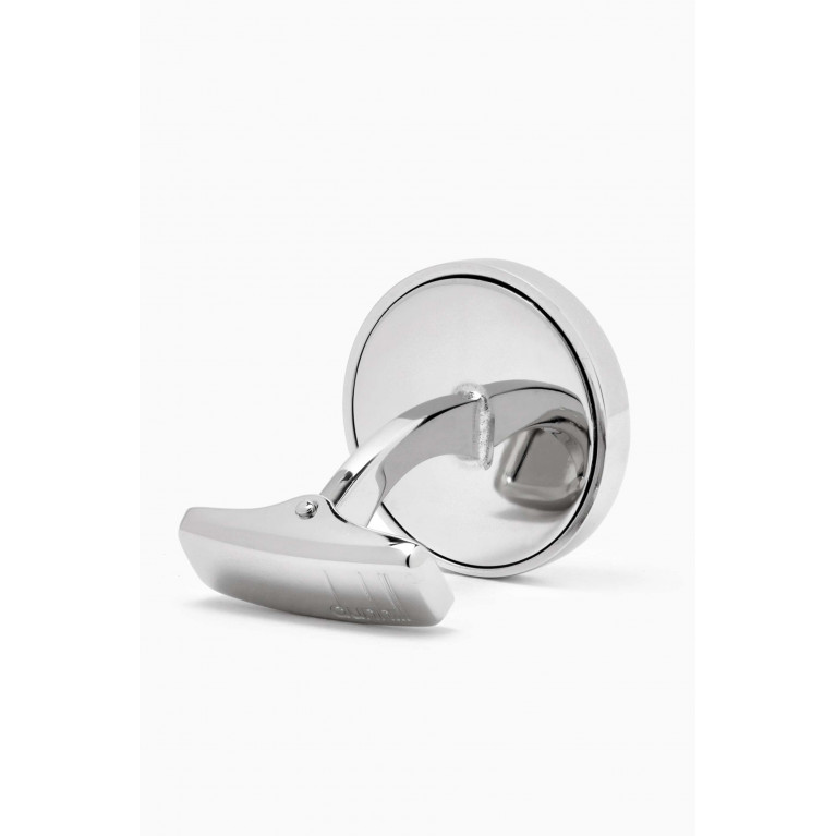 Dunhill - Series D Logo Cufflinks in Sterling Silver