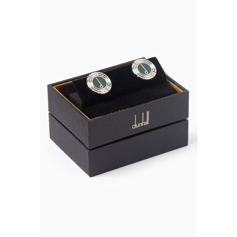 Dunhill - Series D Rollagas Cufflinks in Sterling Silver