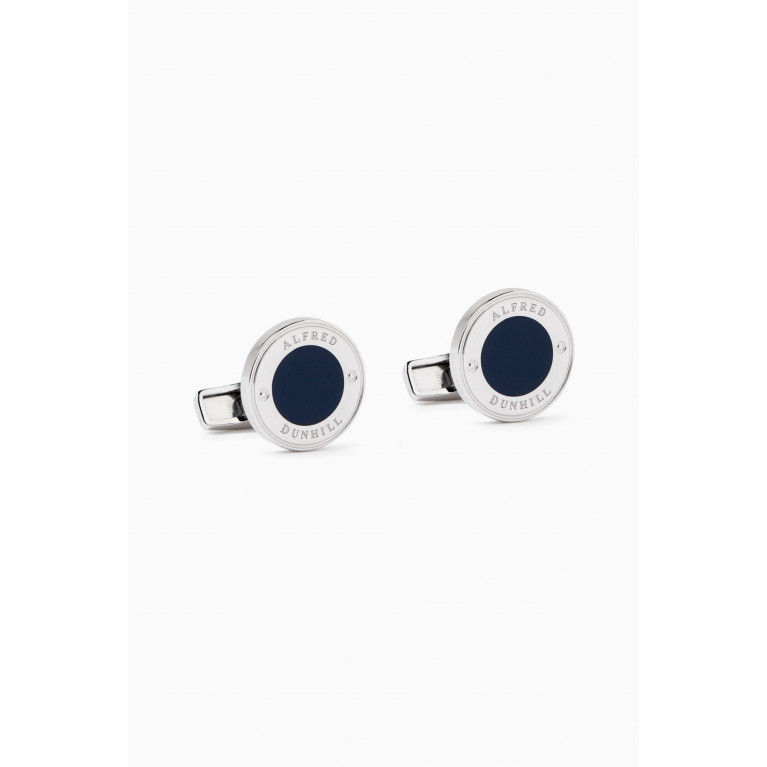 Dunhill - Lock Disc Cufflinks in Sterling Silver