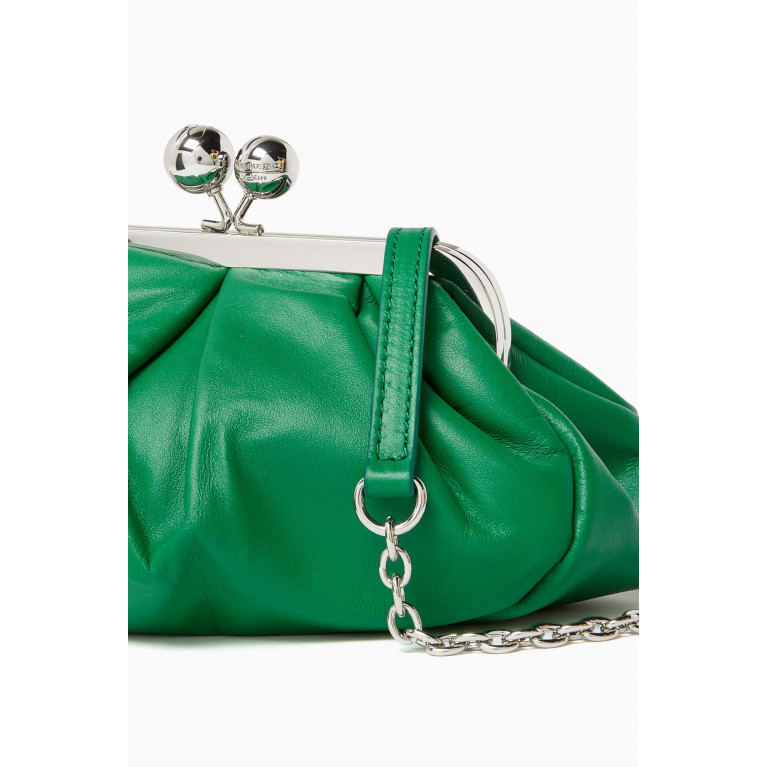 Weekend Max Mara - Small Pasticcino Bag in Nappa Leather Green