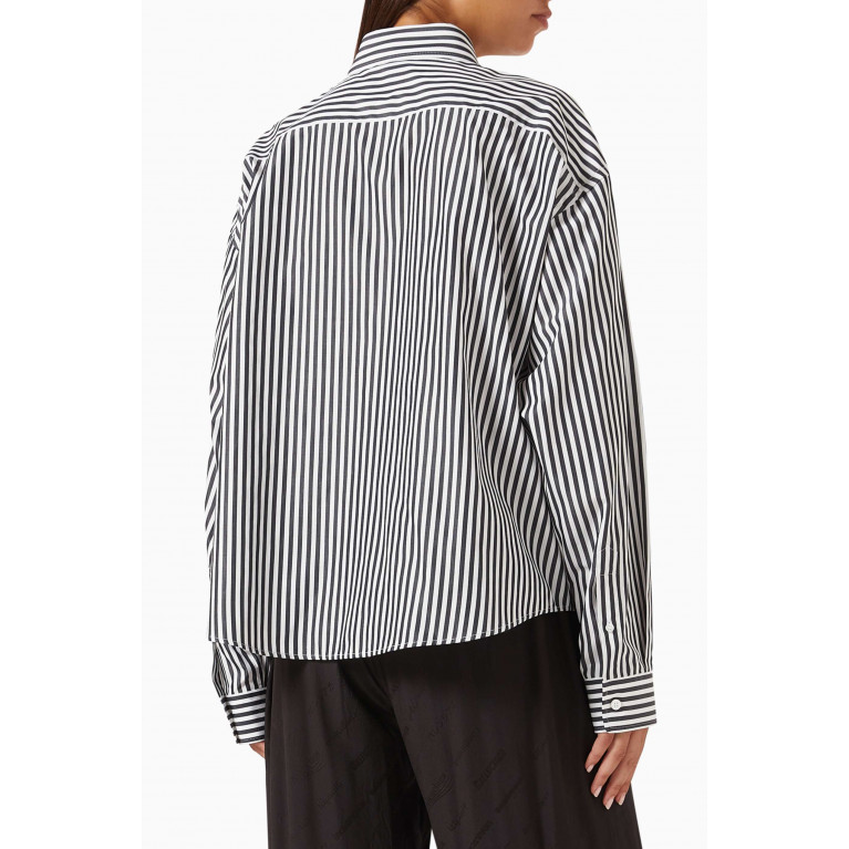 Balenciaga - Swing Large Fit Shirt in Cotton-poplin
