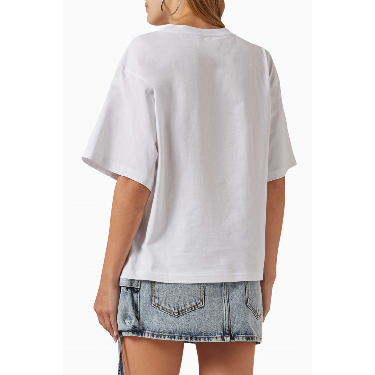 Les Benjamins - Short-sleeve Logo T-shirt in Cotton-jersey