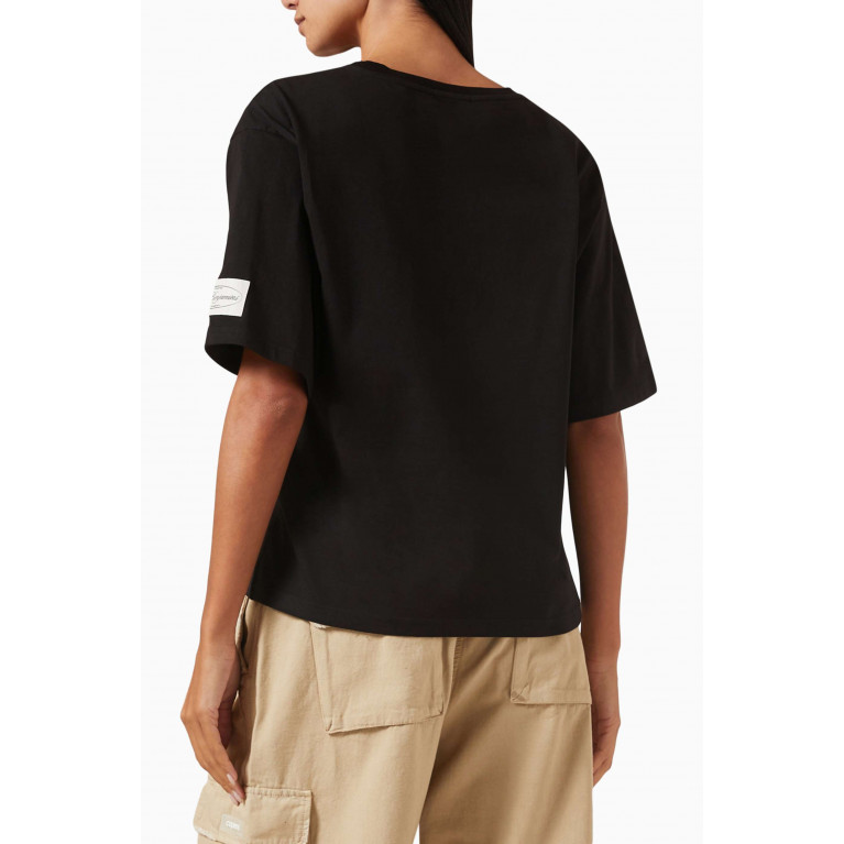 Les Benjamins - Short-sleeve Logo T-shirt in Cotton-jersey