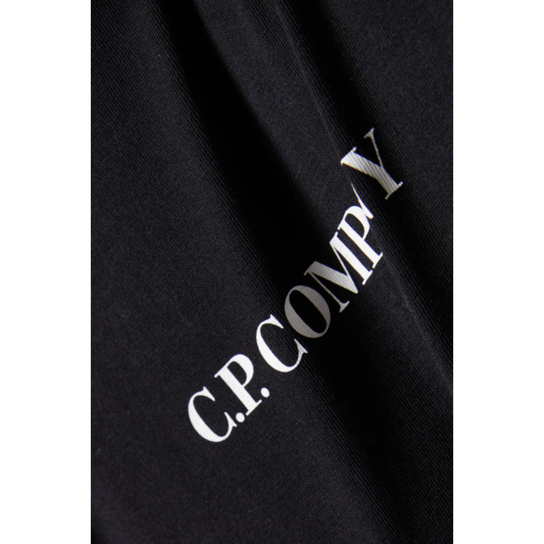 C.P. Company - Blurry Logo T-shirt in Cotton-jersey