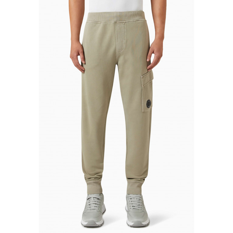 C.P. Company - Cargo Pants in Fleece Grey