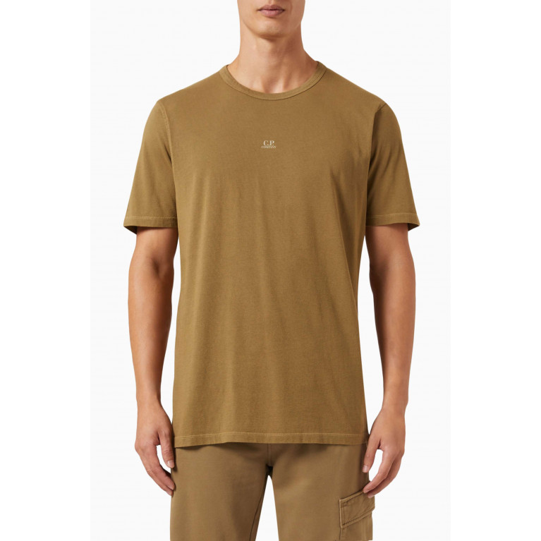C.P. Company - Relaxed T-shirt in Cotton Jersey Neutral