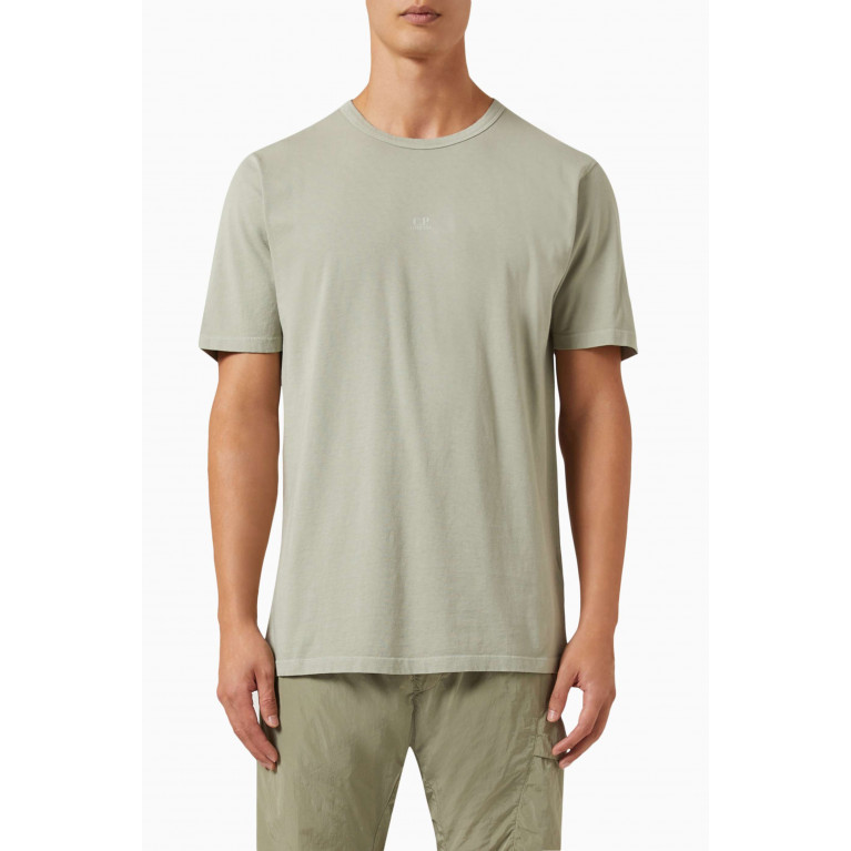 C.P. Company - Relaxed T-shirt in Cotton Jersey Grey