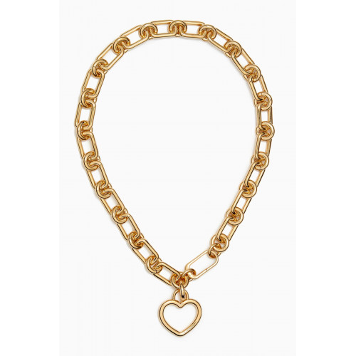 Laura Lombardi - Beatta Chain Necklace in 14kt Gold-plated Brass
