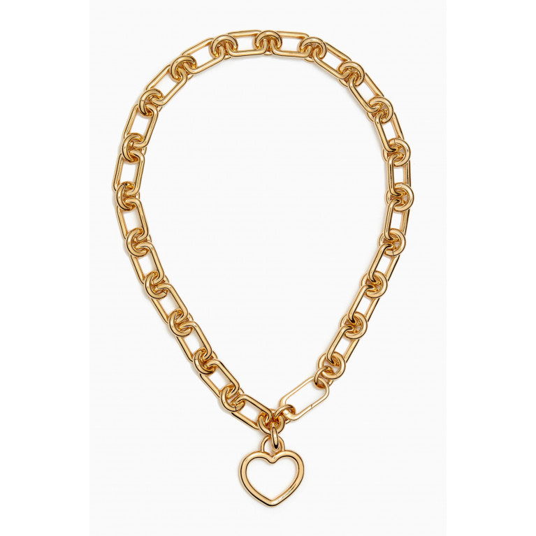 Laura Lombardi - Beatta Chain Necklace in 14kt Gold-plated Brass