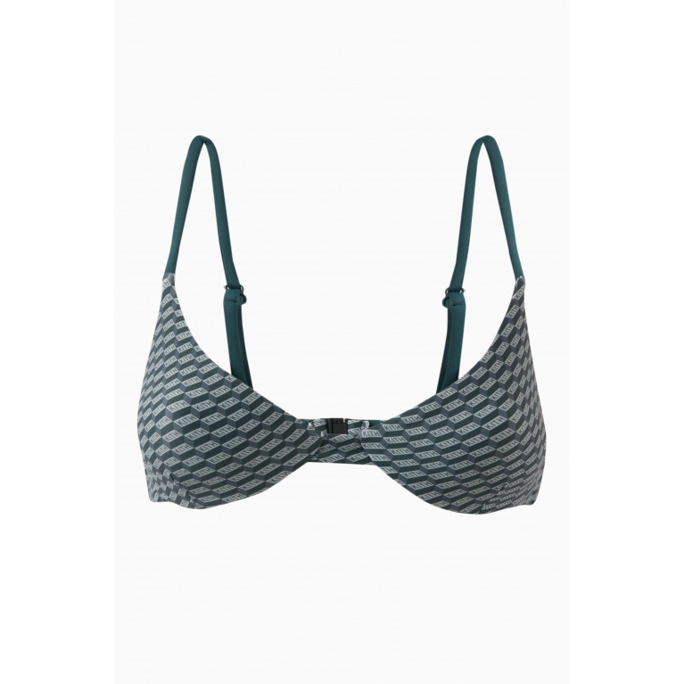 Kith - Bellamy Monogram Balconette Bikini Top