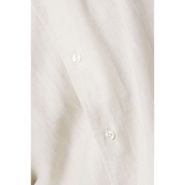 Zegna - Long-sleeve Shirt in Linen