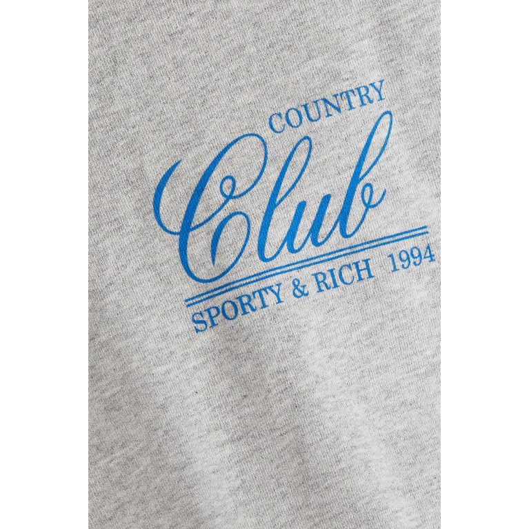 Sporty & Rich - 94 Country Club Sweatshirt in Cotton-fleece