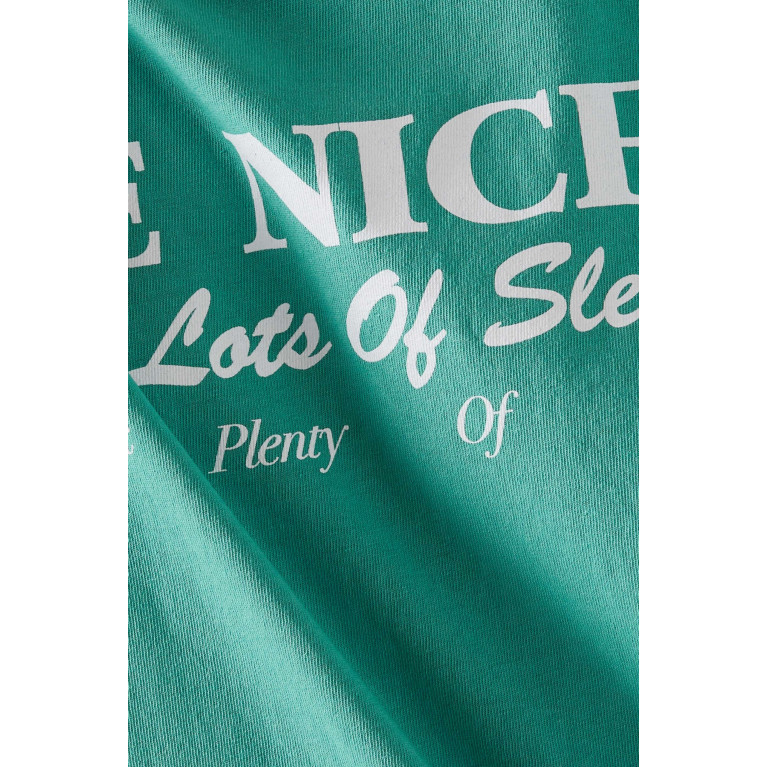 Sporty & Rich - Be Nice T-shirt in Cotton