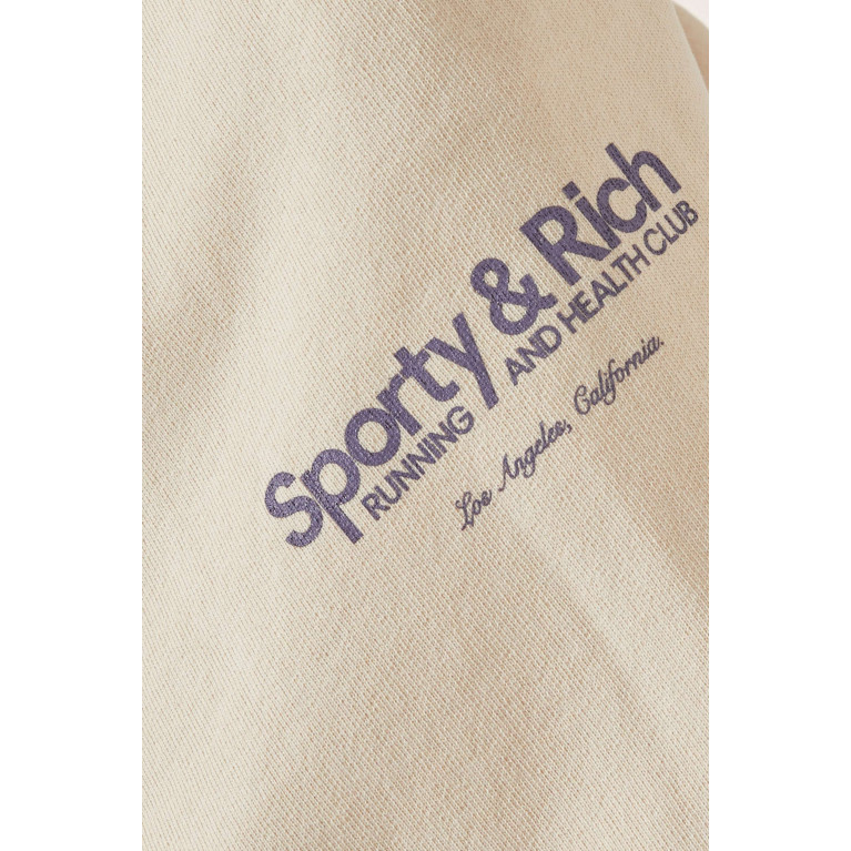 Sporty & Rich - Club Sweatpants in Cotton-fleece