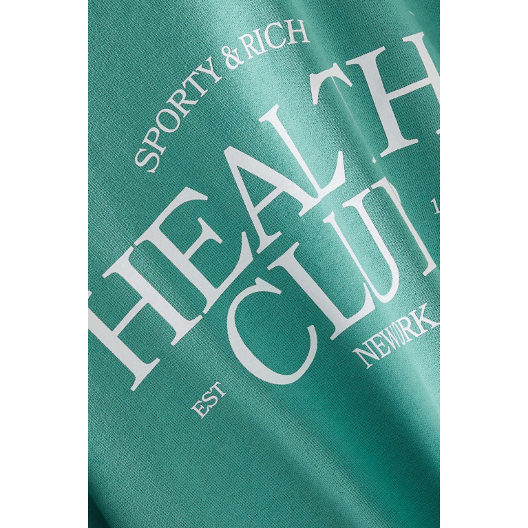 Sporty & Rich - SR Health Club Sweatshirt in Cotton