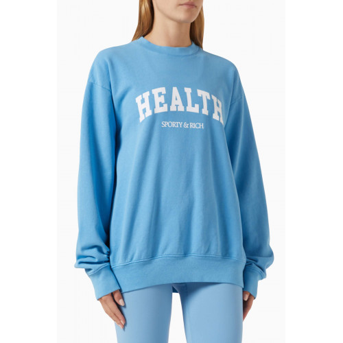 Sporty & Rich - Health Ivy Sweatshirt in Cotton