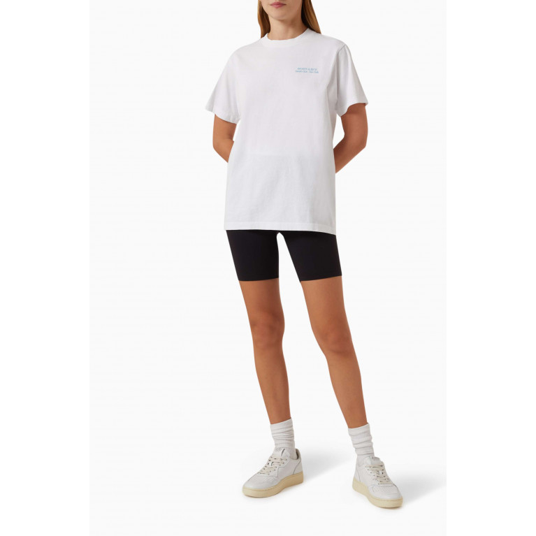 Sporty & Rich - Drink Water T-shirt in Cotton-jersey