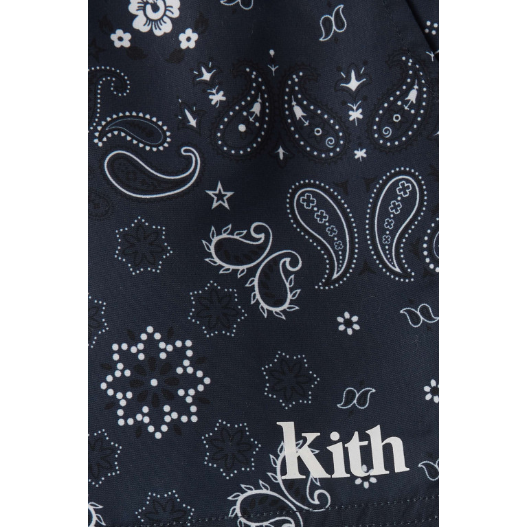 Kith - Kai Swim Trunks in Stretch-nylon Blue