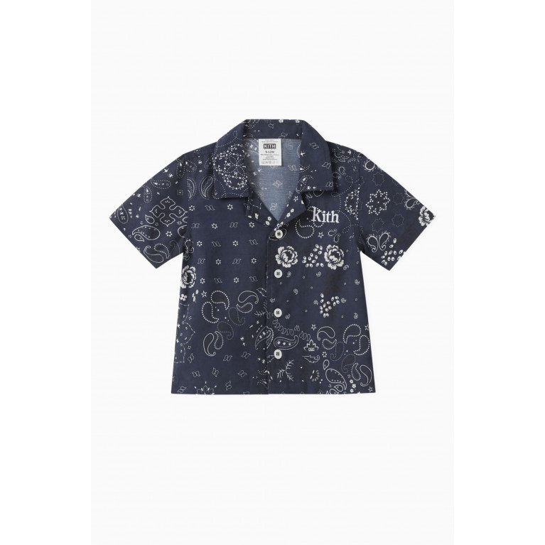 Kith - Baby Paisley Camp Shirt in Cotton