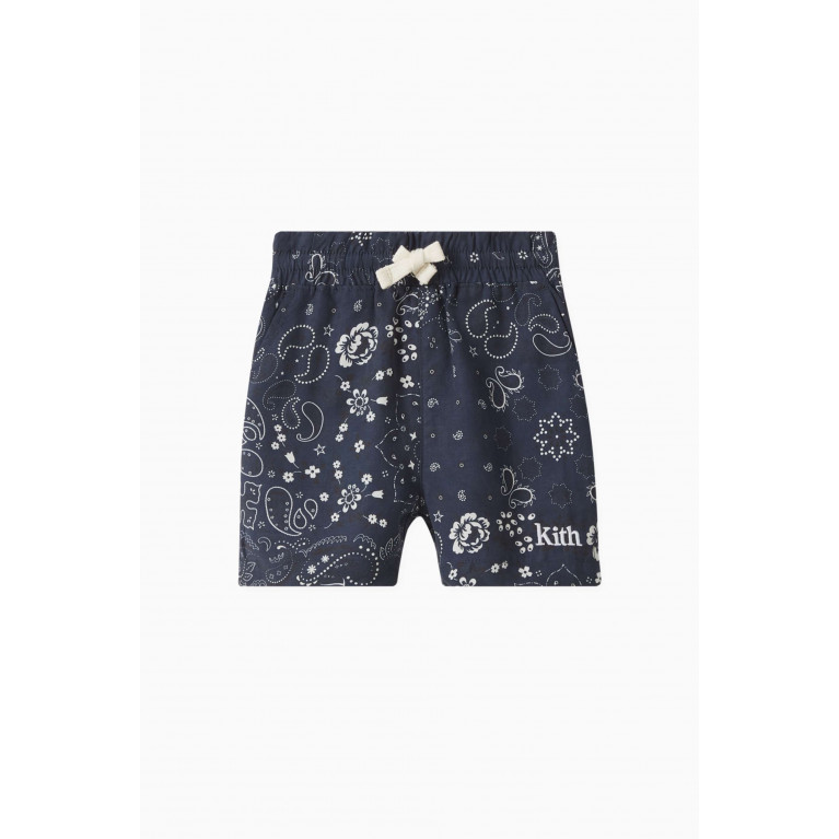 Kith - Baby Paisley Camp Shorts in Cotton