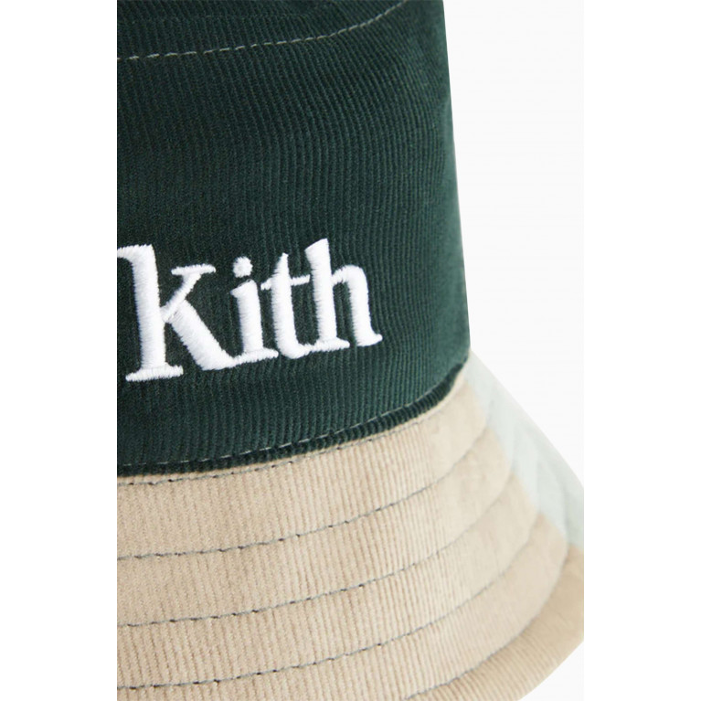 Kith - Reversible Oxford Bucket Hat in Twill