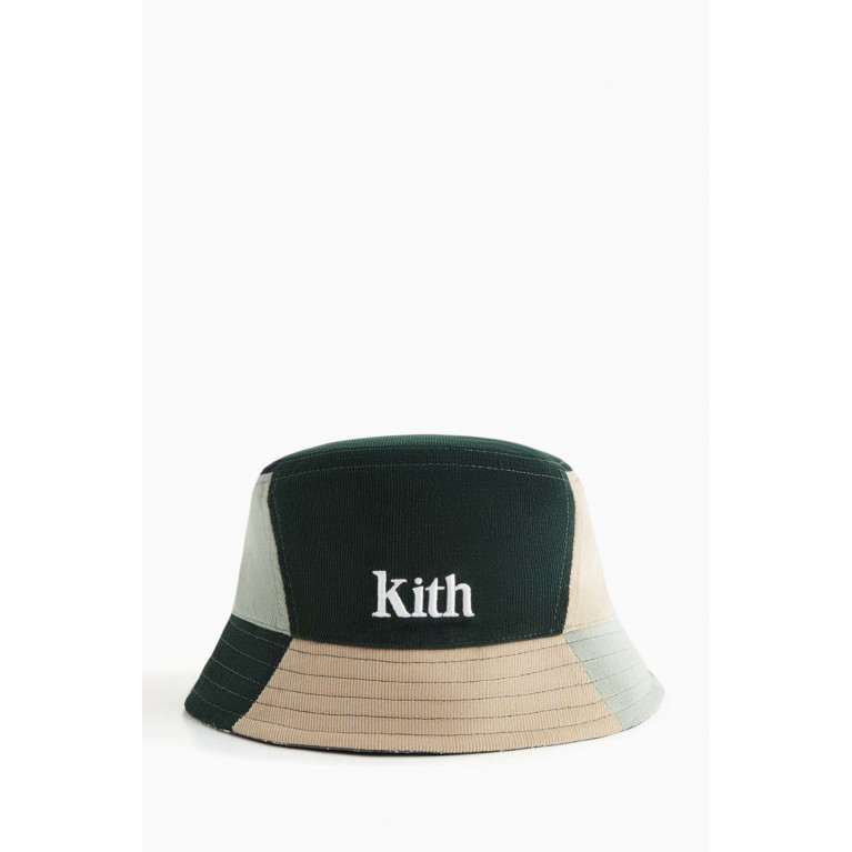 Kith - Reversible Oxford Bucket Hat in Twill
