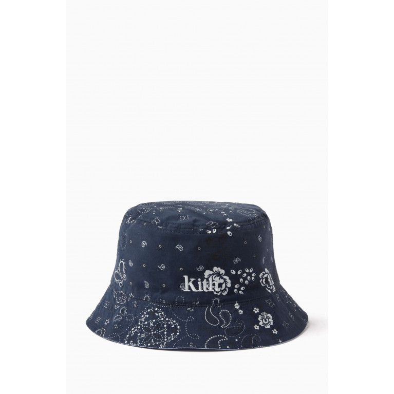 Kith - Paisley Reversible Bucket Hat in Twill