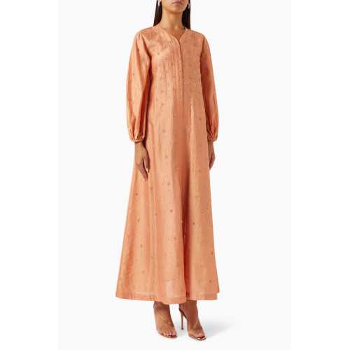 SWGT - Bead-embellished Dress in Silk-blend