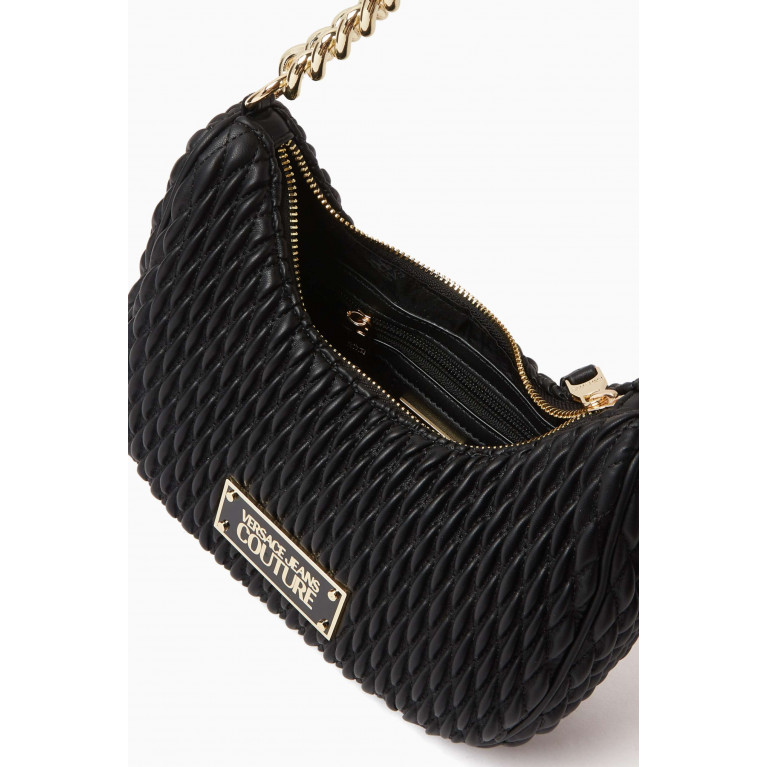 Versace Jeans Couture - Crunchy Shoulder Bag in Quilted Faux Leather
