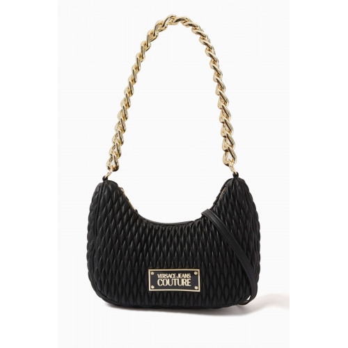 Versace Jeans Couture - Crunchy Shoulder Bag in Quilted Faux Leather