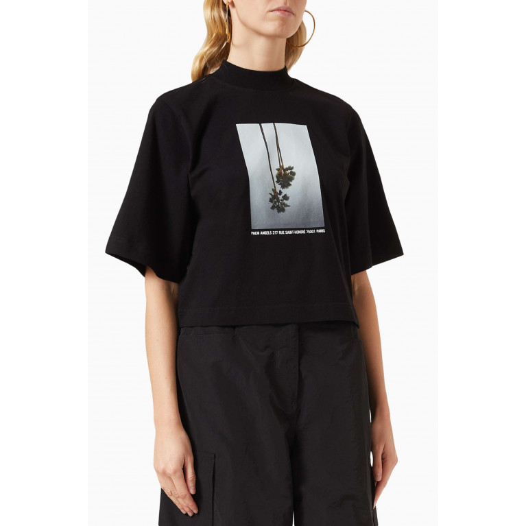 Palm Angels - Mirage Boxy T-shirt in Jersey