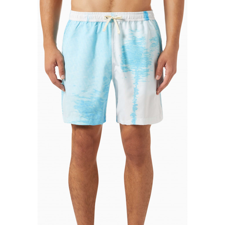 Blue Sky Inn - Palms Swim Shorts in Nylon