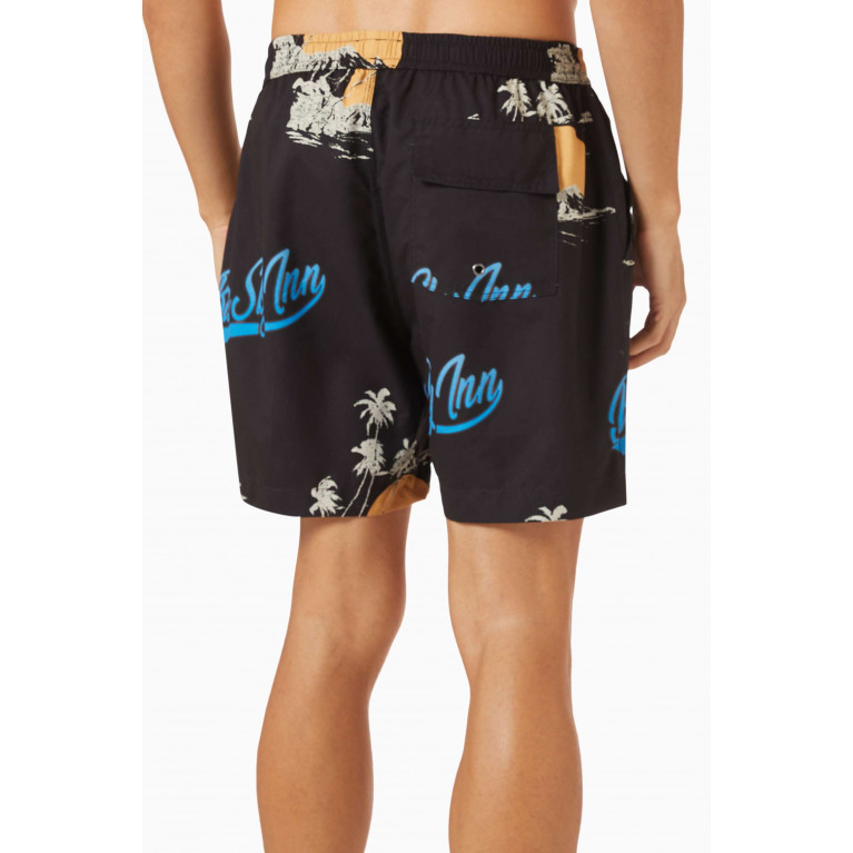 Blue Sky Inn - Island Logo Swim Shorts in Nylon