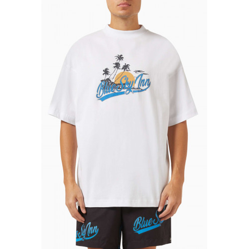 Blue Sky Inn - Island Logo T-shirt in Cotton-jersey