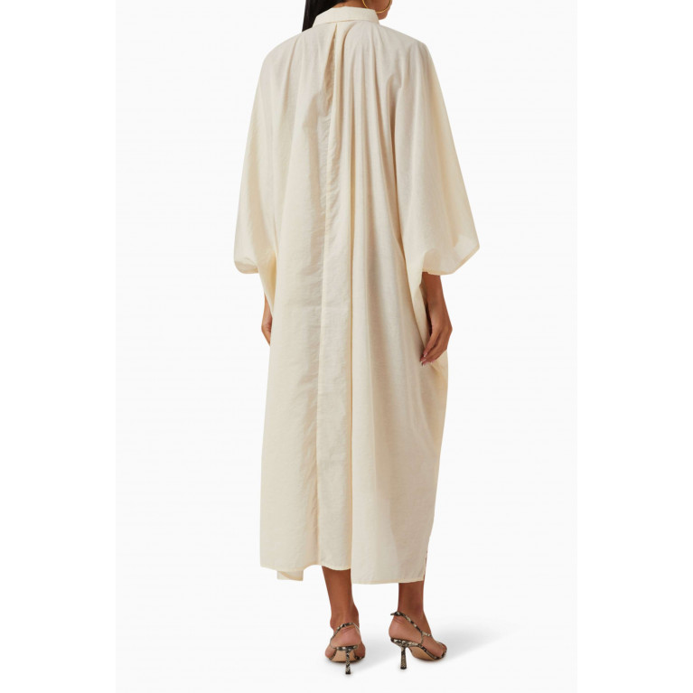 Ninety Percent - Episkopi Midi Shirt Dress in Organic Cotton-blend