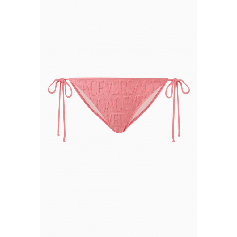 Versace - x Dua Lipa Allover Towel Bikini Briefs