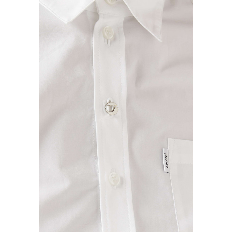 Coperni - Cropped Shirt in Cotton