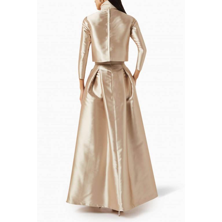 ILLUSTRELLA - Phaius Two-piece Maxi Dress