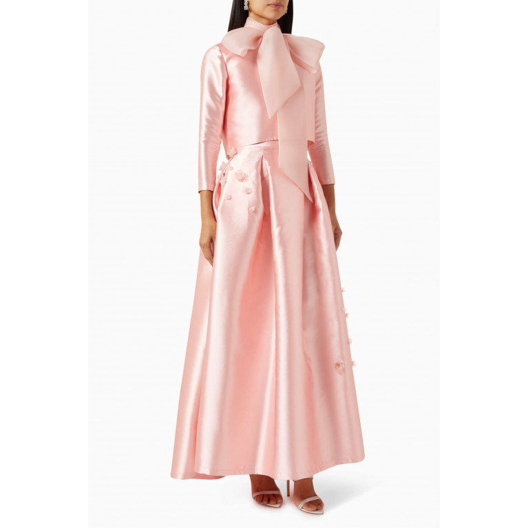 ILLUSTRELLA - Cattleya Two-piece Maxi Dress
