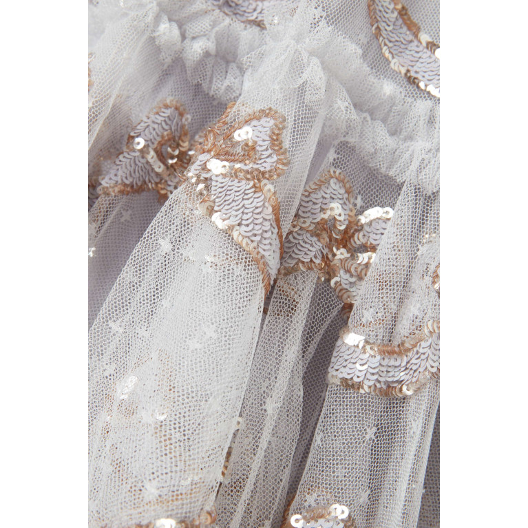 Needle & Thread - Bow Sequin-embellished Dress in Tulle